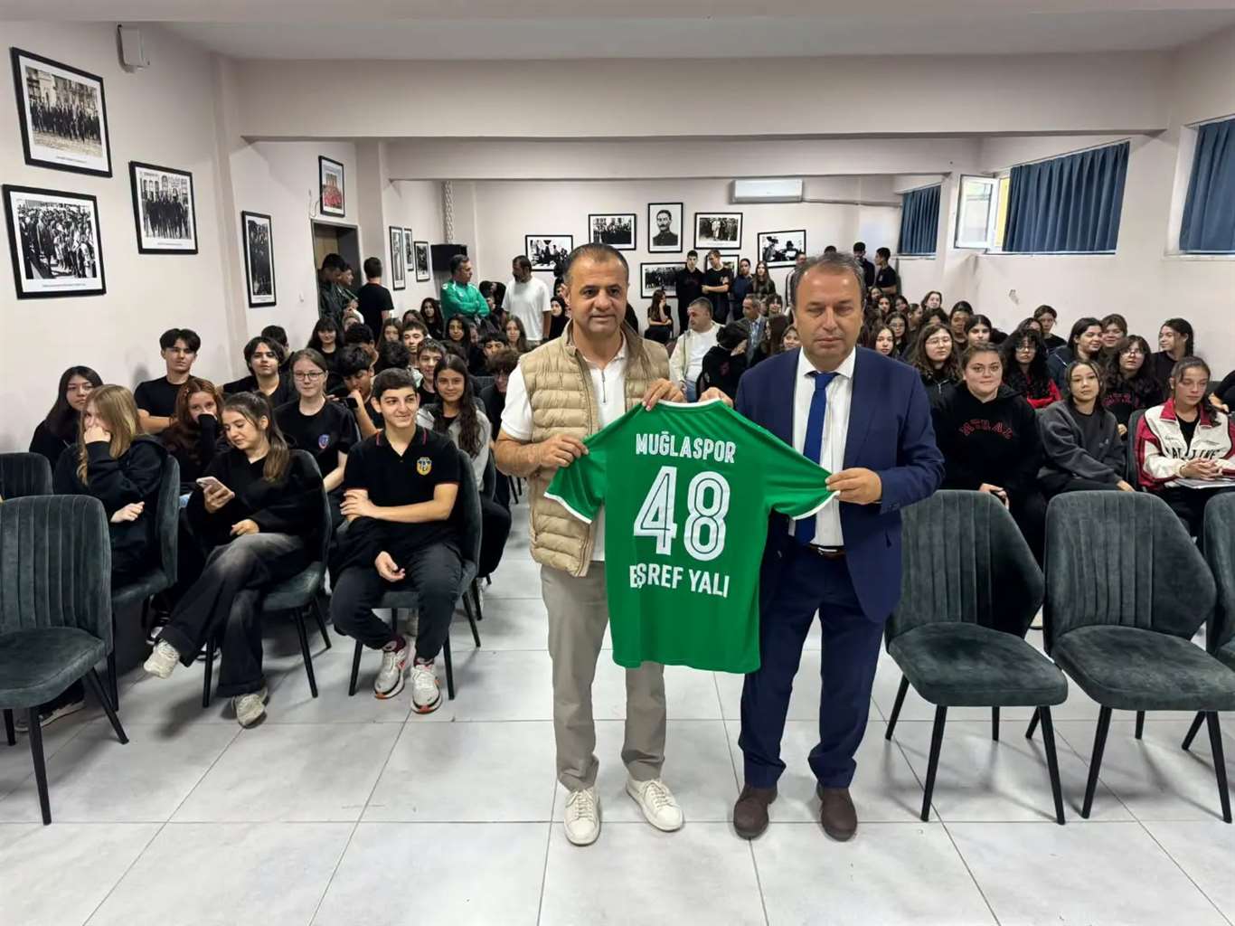 Okullarda Muğlaspor projesi gençlerle buluşuyor haberi