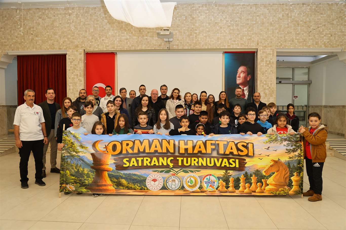Orman Haftası'na özel satranç turnuvası düzenlendi haberi
