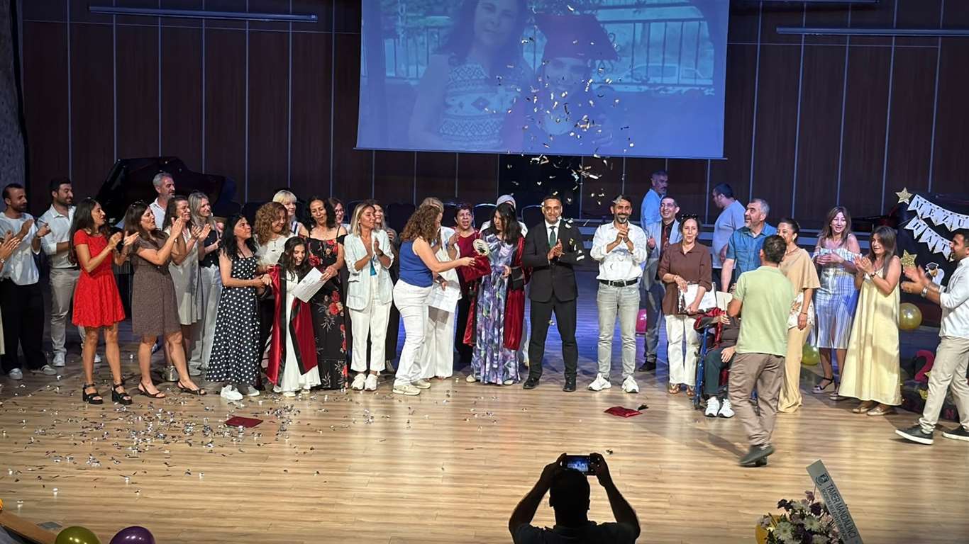 Bodrum'da özel öğrenciler için mezuniyet töreni düzenlendi haberi