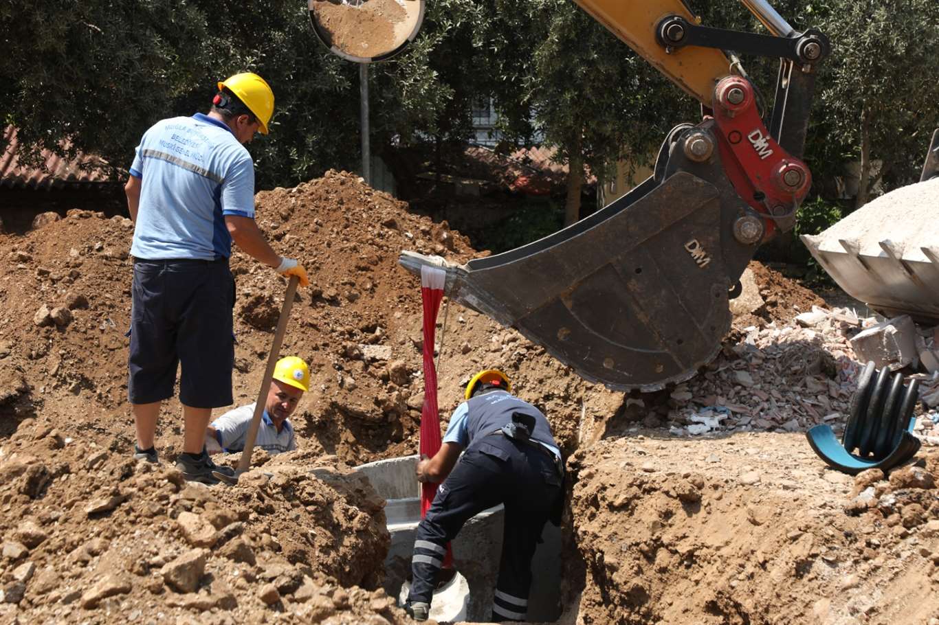    MUSKİ'den Fethiye Patlangıç Mahallesi'nde yağmur suyu çalışması haberi