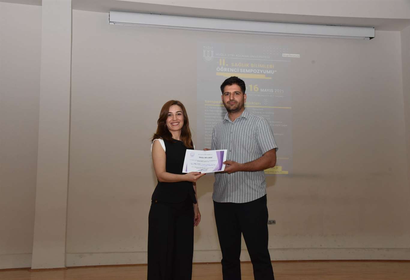          II. Sağlık Bilimleri Öğrenci Sempozyumu Muğla'da gerçekleşti haberi