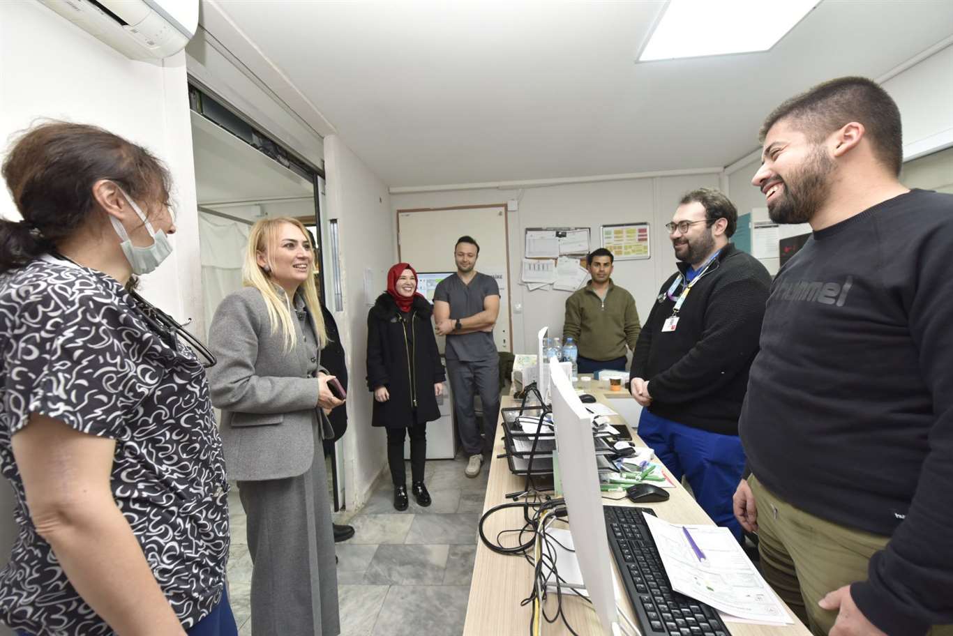 İl Sağlık Müdürü Dr. Eriş Başaran Akça'dan yeni yıl ziyaretleri haberi