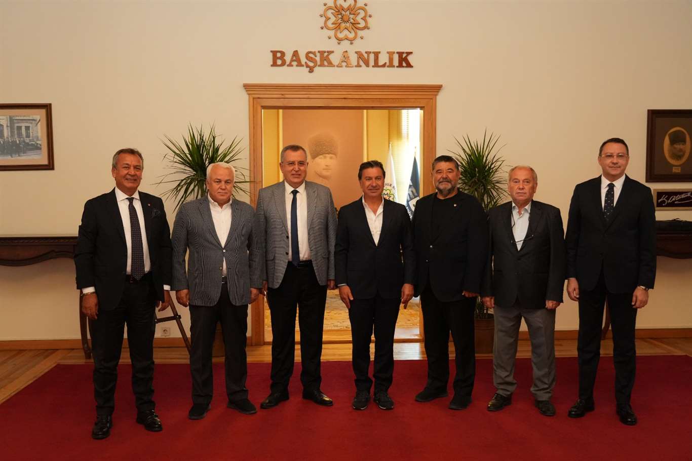 Sanayi ve ticaret odalarından Başkan Aras ve Müdür Baydar'a ziyaret haberi