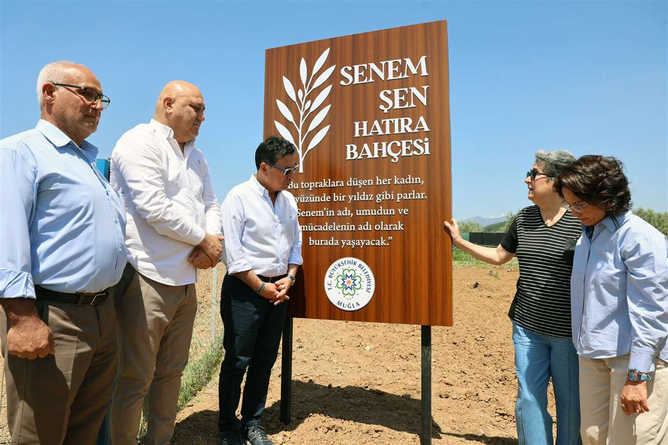 Senem'in adı akıllı tarım arazisinde yaşayacak haberi
