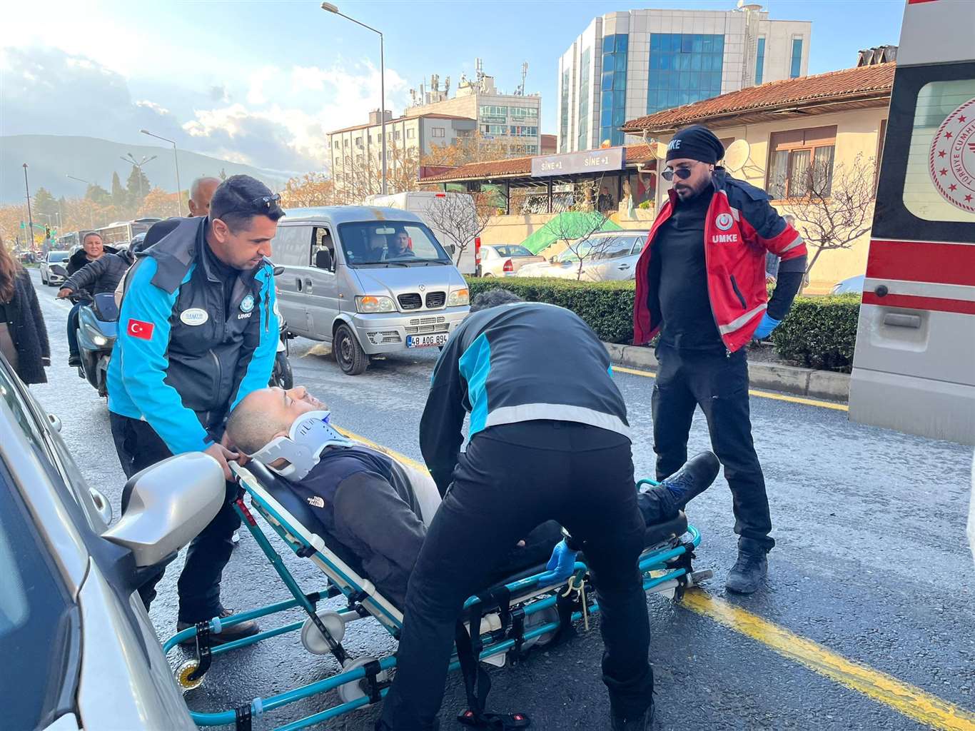 Menteşe'de scooter kazası: Sürücü yaralandı haberi