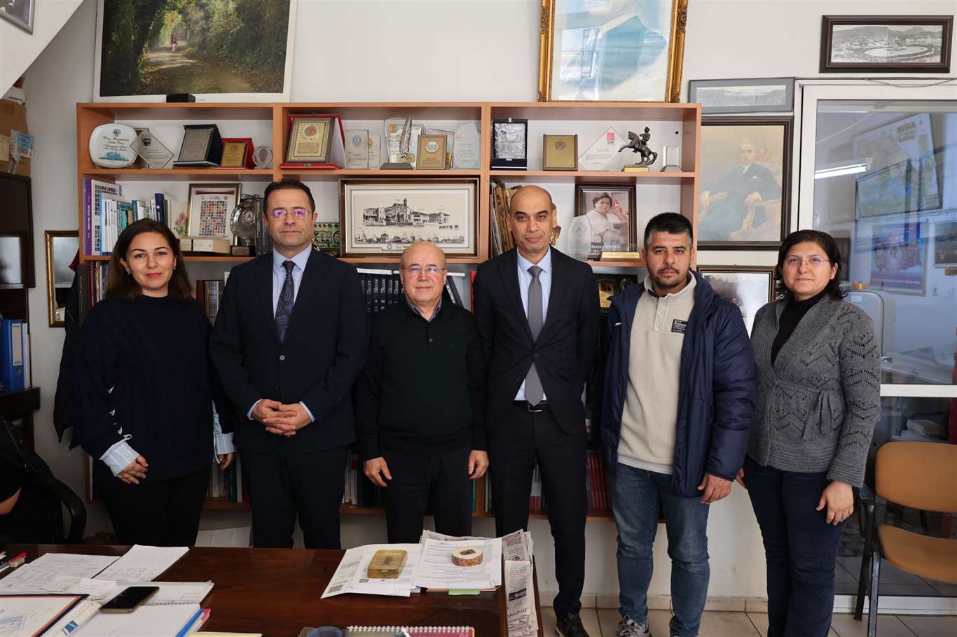  Genel Sekreter Tayfun Yılmaz'dan Devrim Gazetesi'ne 10 Ocak ziyareti haberi