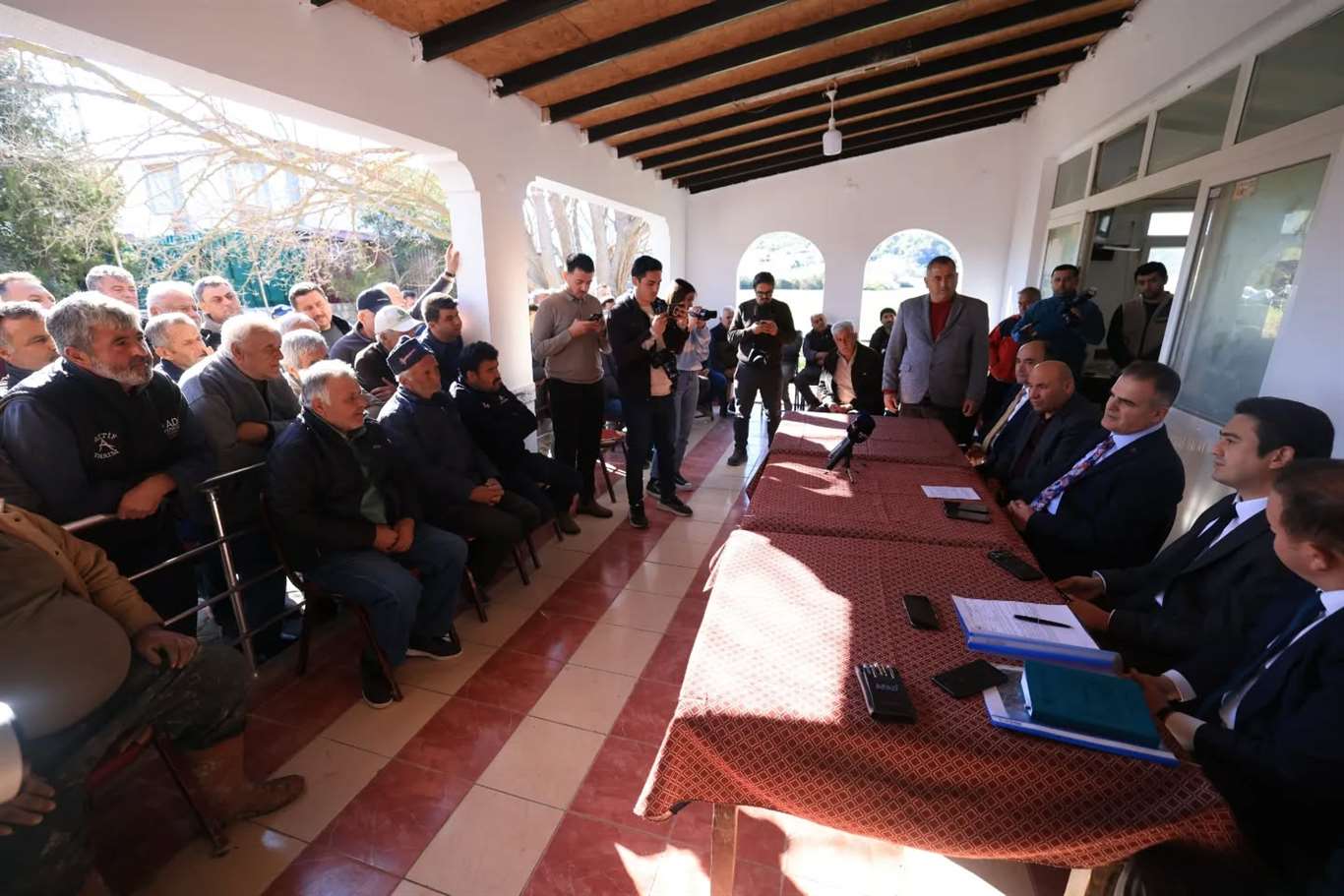 Seydikemer'de selin çiftçiye zararı yaklaşık 132 milyon lira haberi