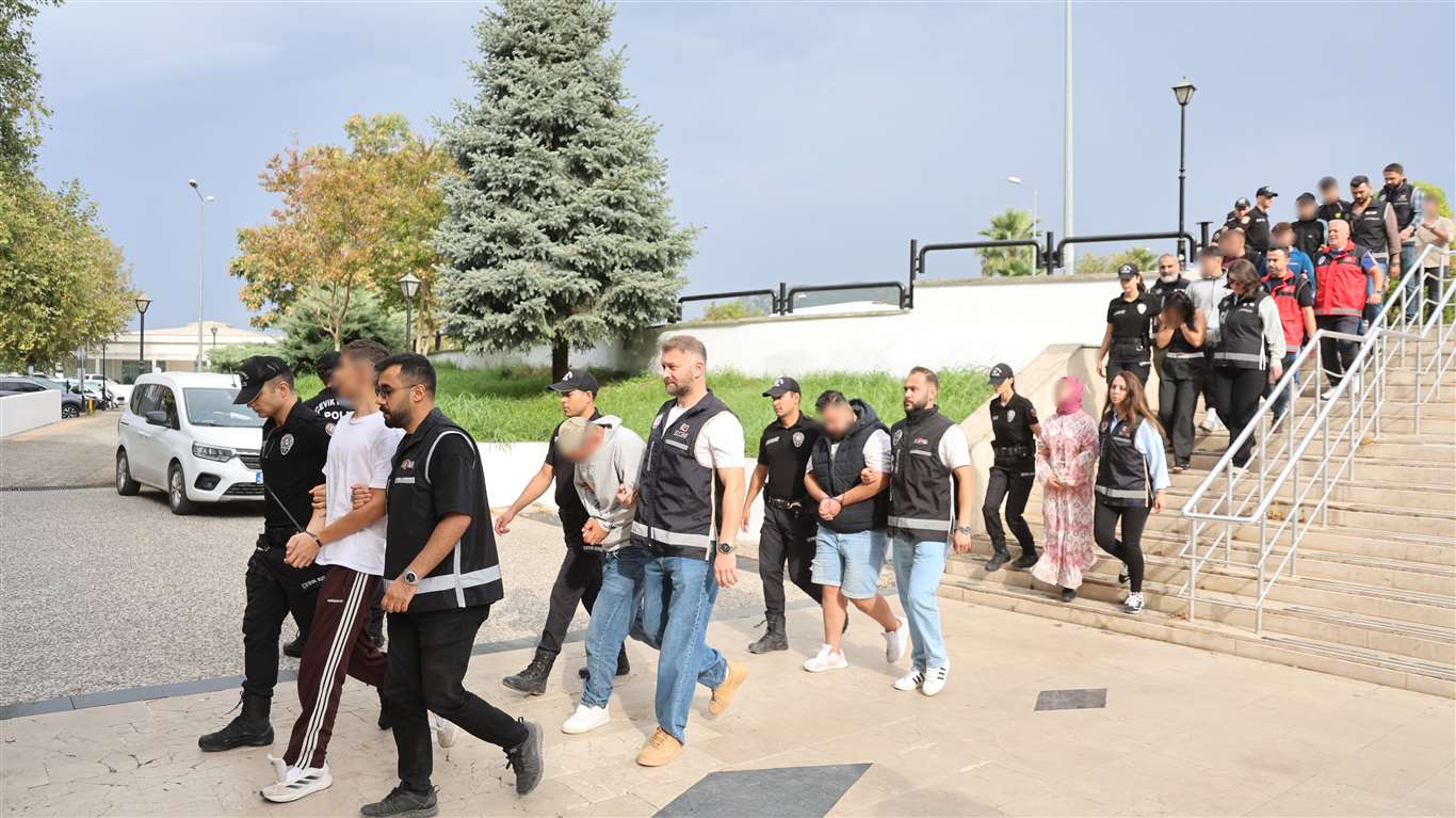       “Sokaklar güvende” operasyonunda 20 şüpheli adliyeye sevk edildi haberi