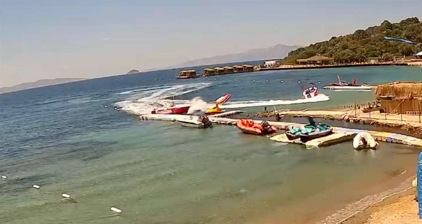 Su sporu kazasında 3 turist yaralandı haberi