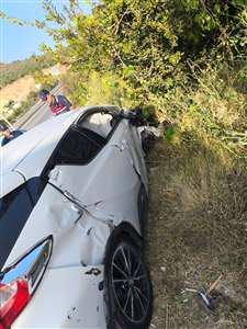 Bodrum'da takla atan araçtan çıkıp kaçtı haberi