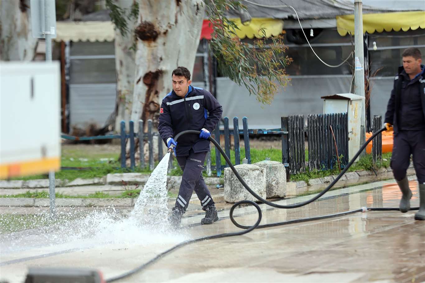 Köyceğiz'de taşkın sonrası temizlik çalışmaları tamamlandı haberi