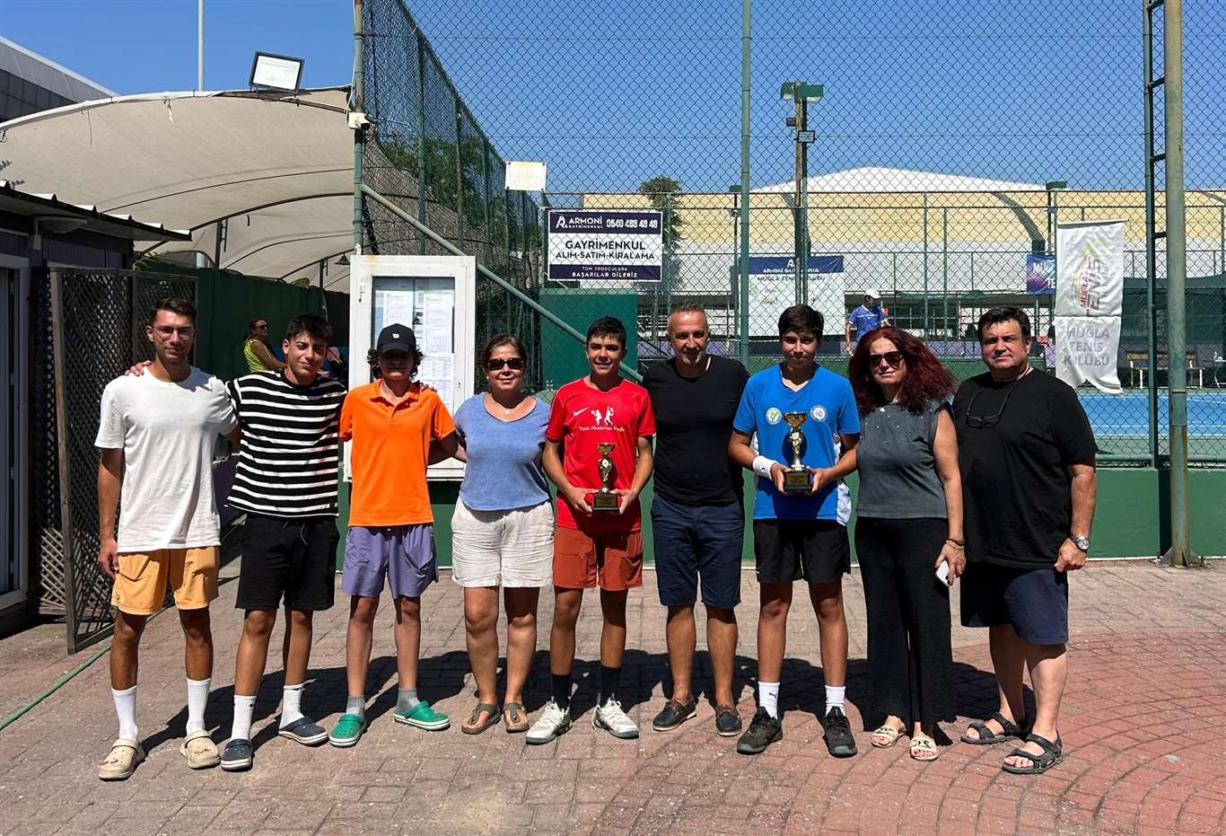  Büyükler Tenis Turnuvası Menteşe'de tamamlandı haberi