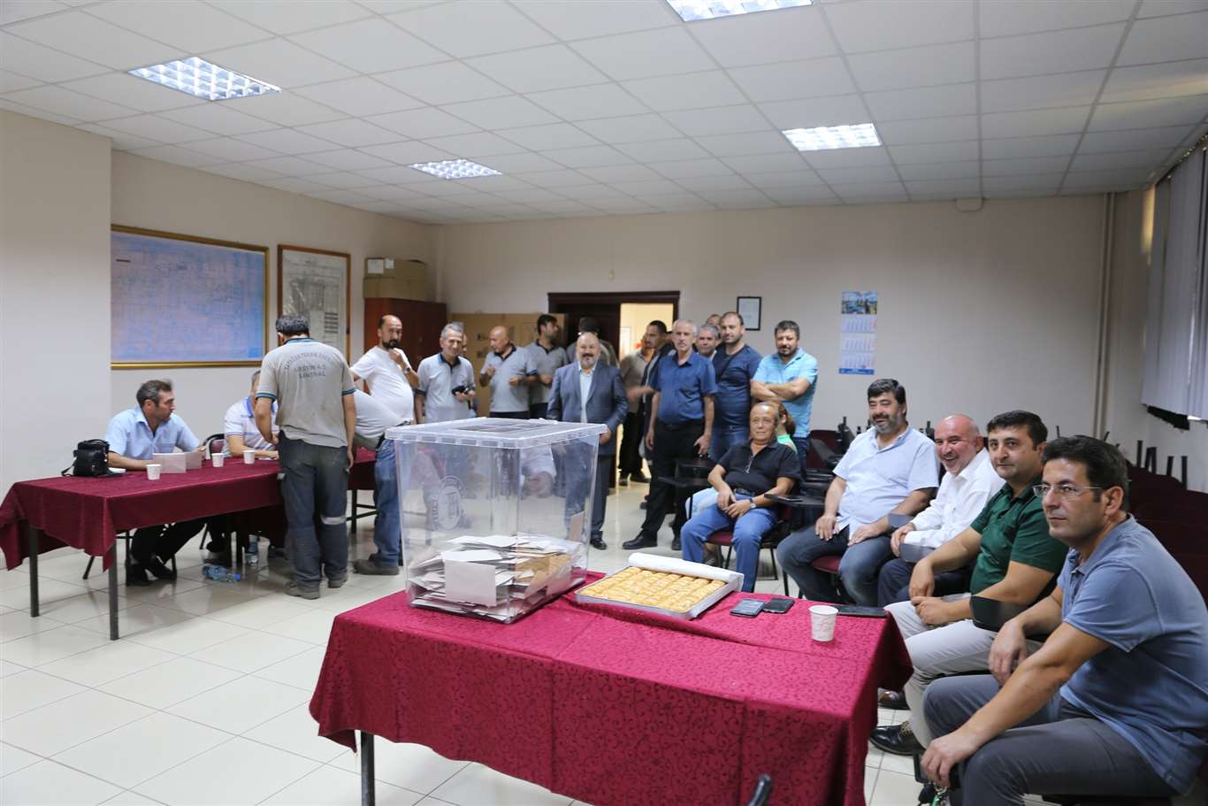  TES-İŞ Yatağan Şubesi'nde seçim heyecanı haberi
