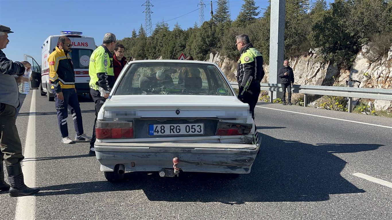 Menteşe'de trafik kazası: 