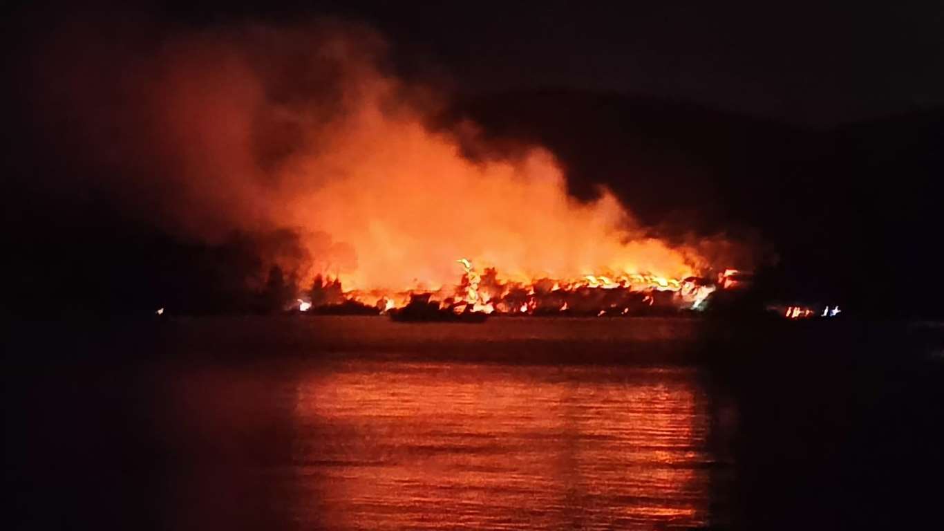 Trafo patlaması orman yangınına neden oldu haberi