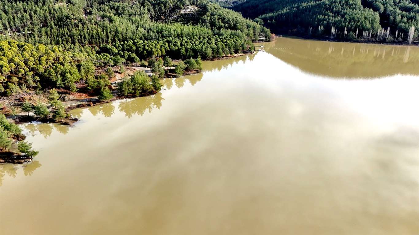 Ula Göleti suya kavuştu haberi
