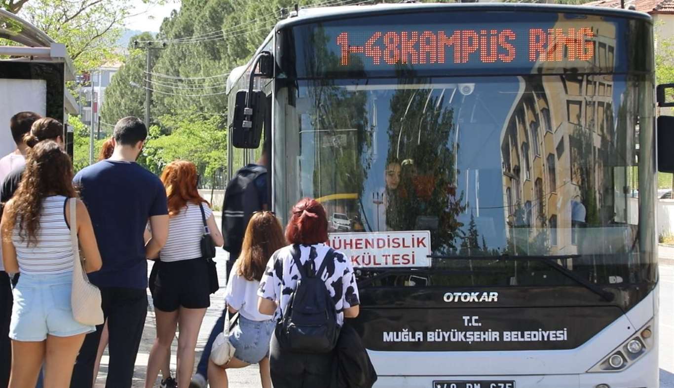 Muğla Büyükşehir'den YKS günleri ücretsiz ulaşım desteği haberi
