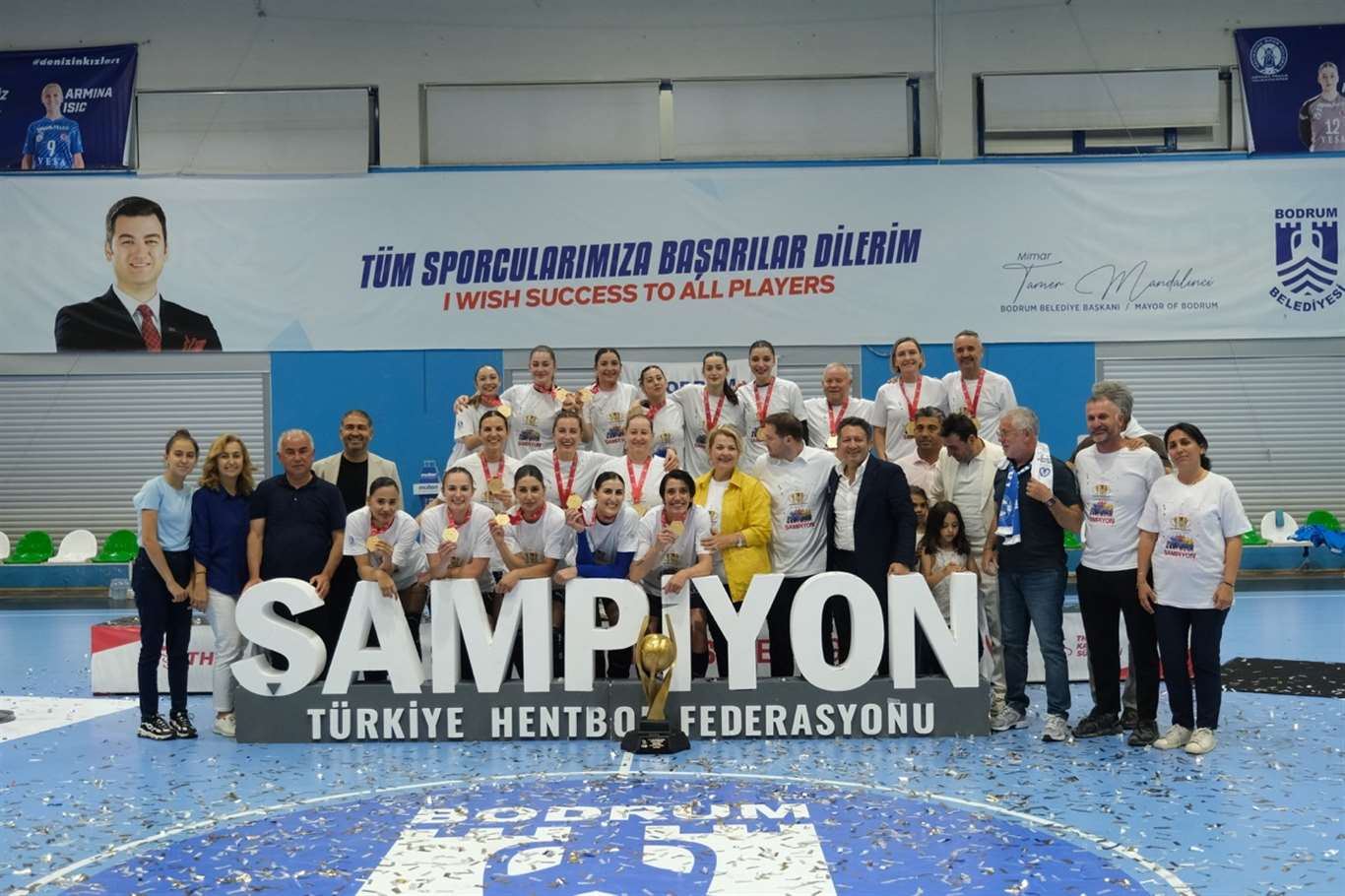    Kadınlar Hentbol Süper Ligi Şampiyonu Armada Praxis Yalıkavak! haberi