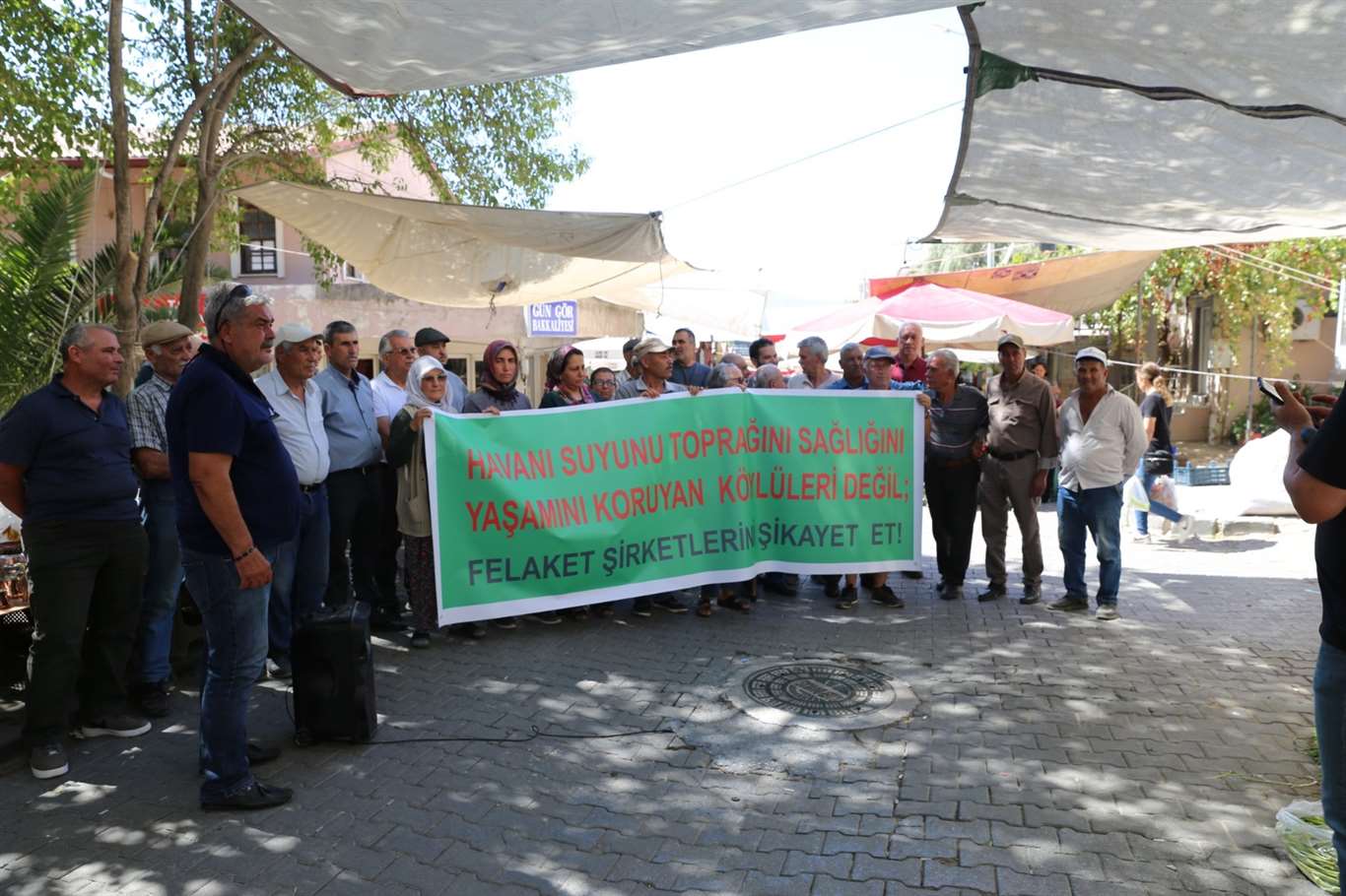 Yatağan'da çimento fabrikasına karşı köylülerin mücadelesi sürüyor haberi