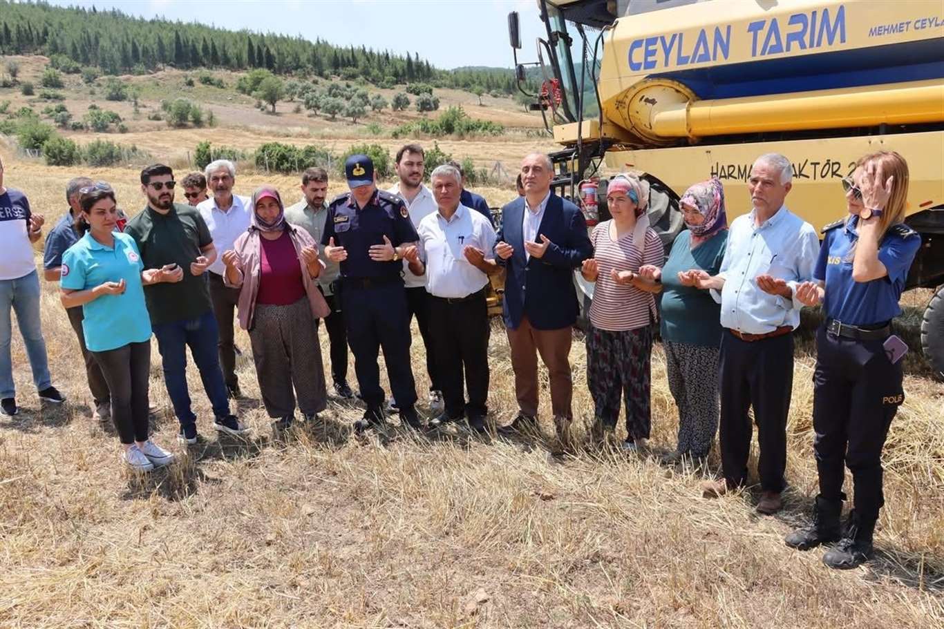    Yatağan'da hasat sezonu şenlikle başladı haberi
