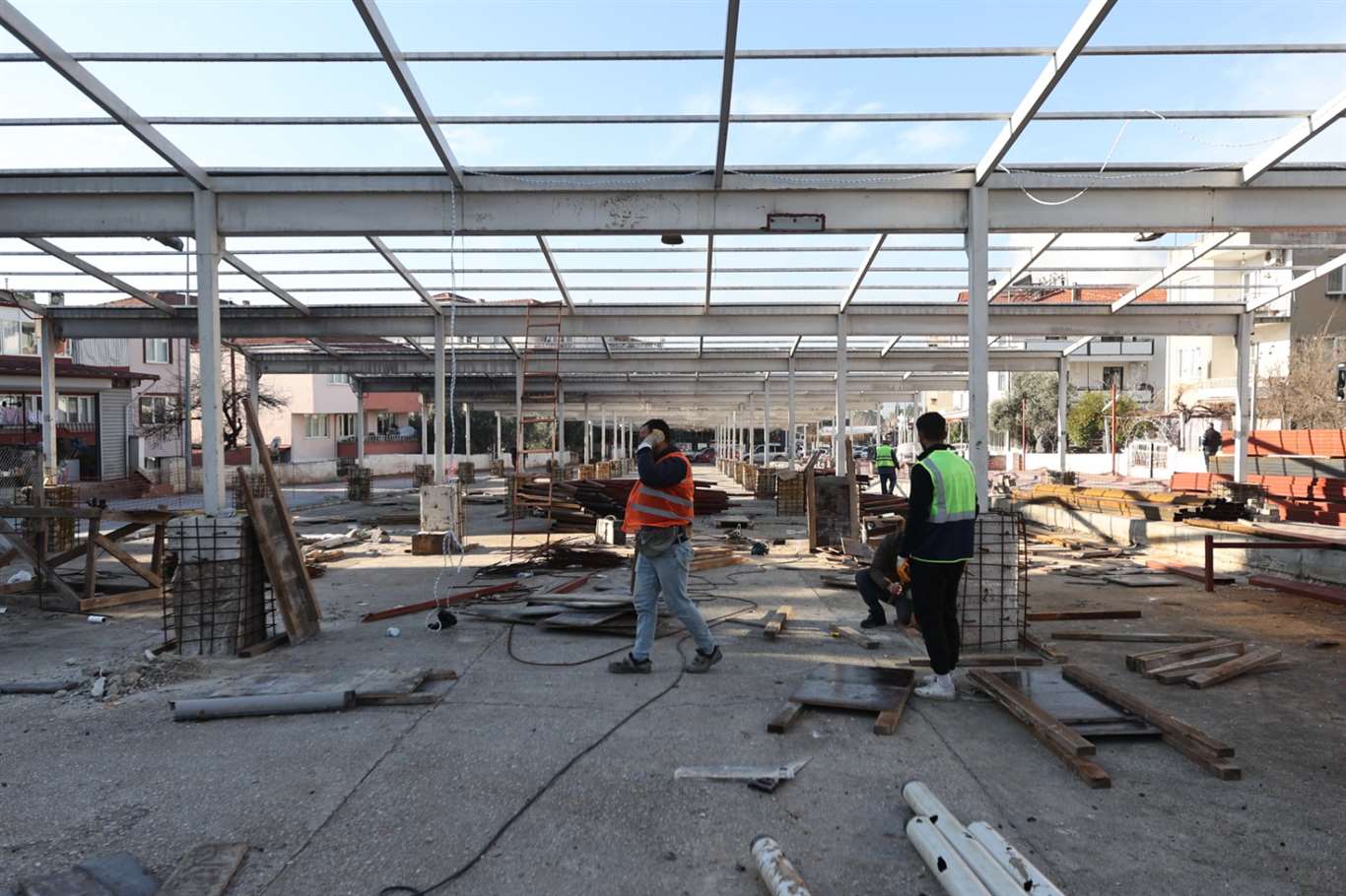 Yatağan Pazaryeri modern ve konforlu hale getiriliyor haberi