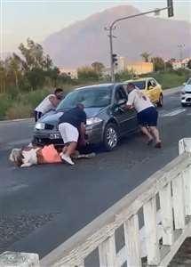 Yaya geçidinde cinayete teşebbüs haberi