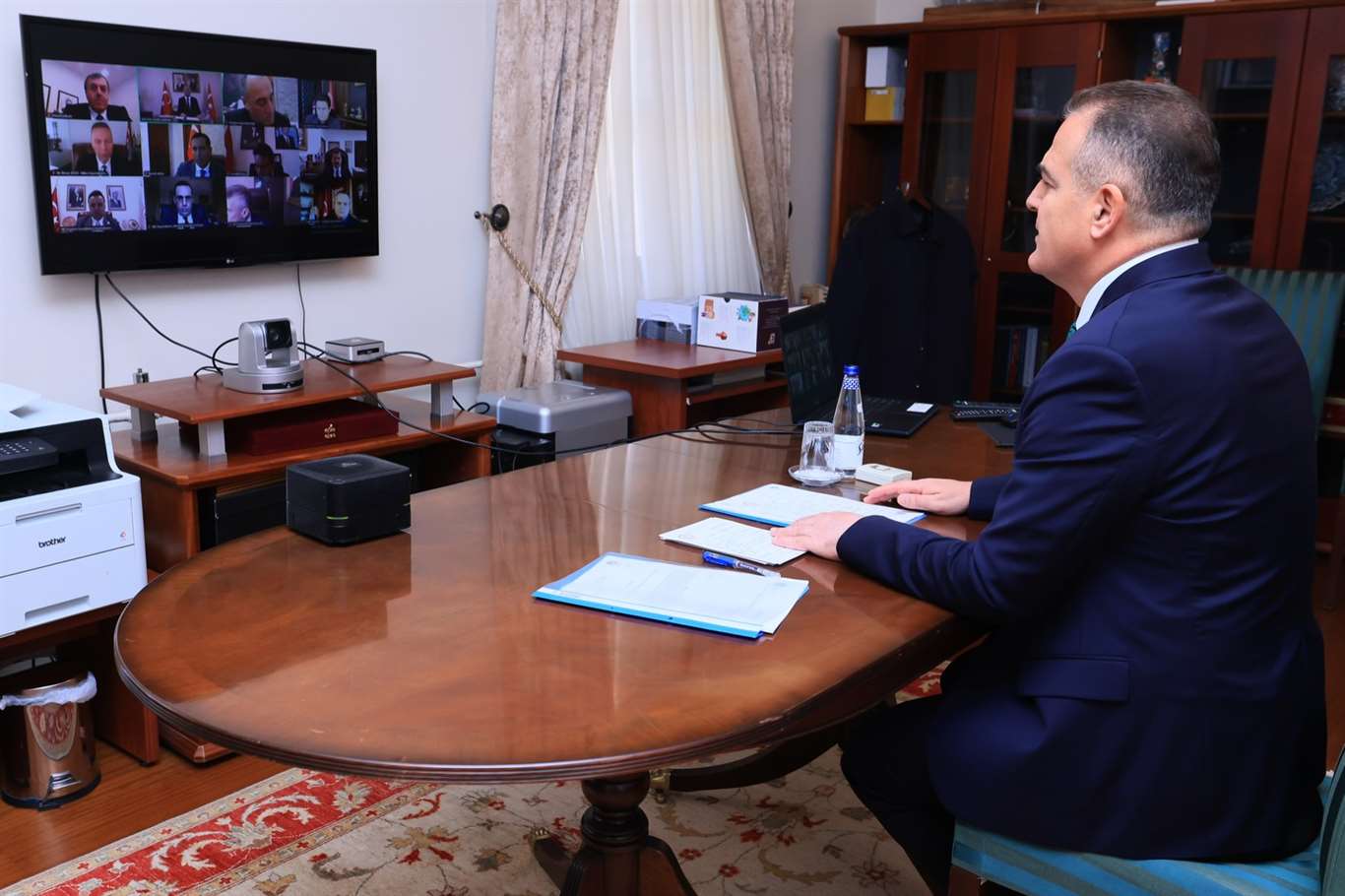 Yeni yıl tedbirleri için koordinasyon toplantısı yapıldı haberi