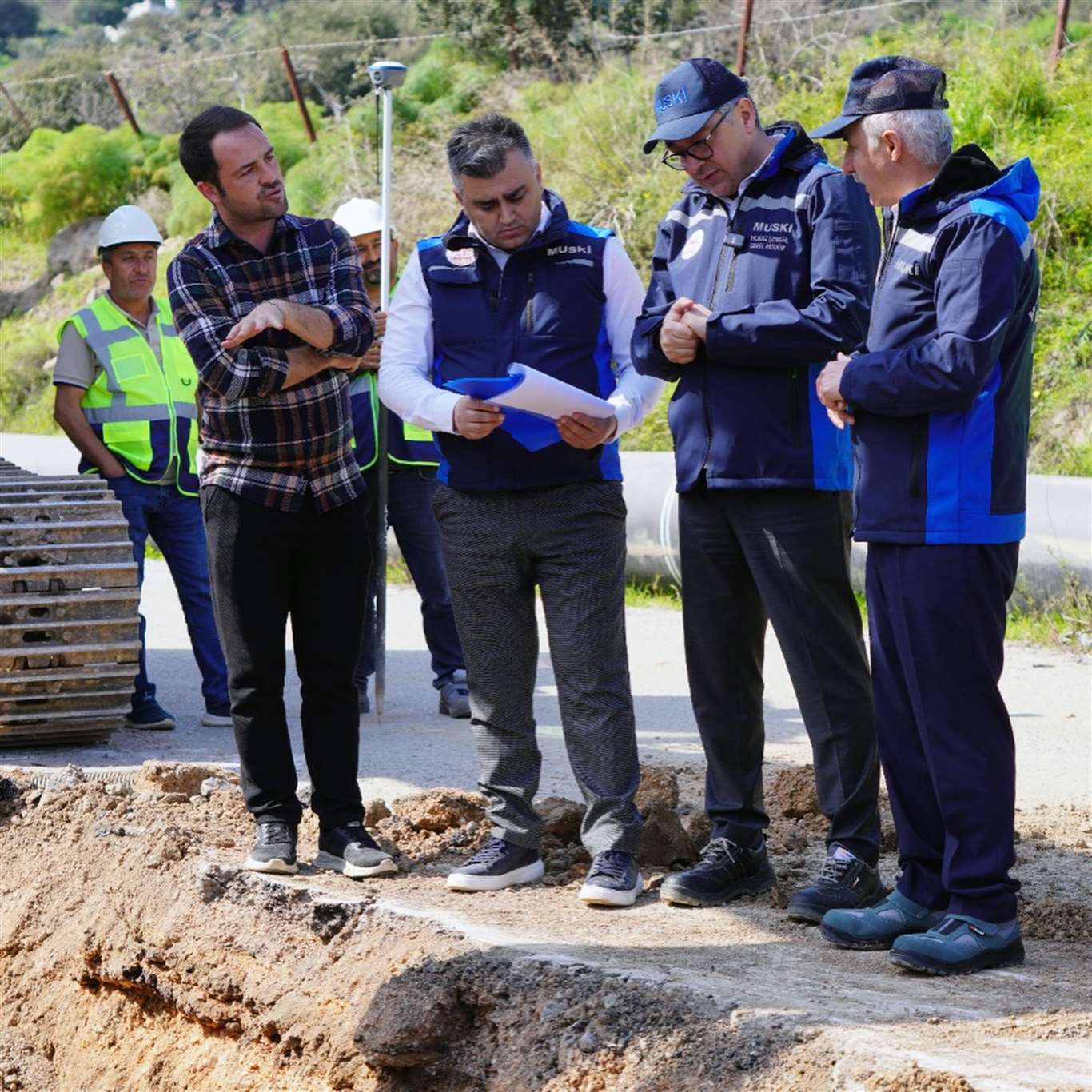 MUSKİ Genel Müdürü Şengül Bodrum'daki çalışmaları inceledi haberi