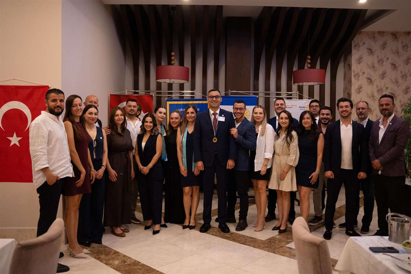 Muğla Zeytin Dalı Rotary Kulübü'nde Başkanlık devir teslimi haberi