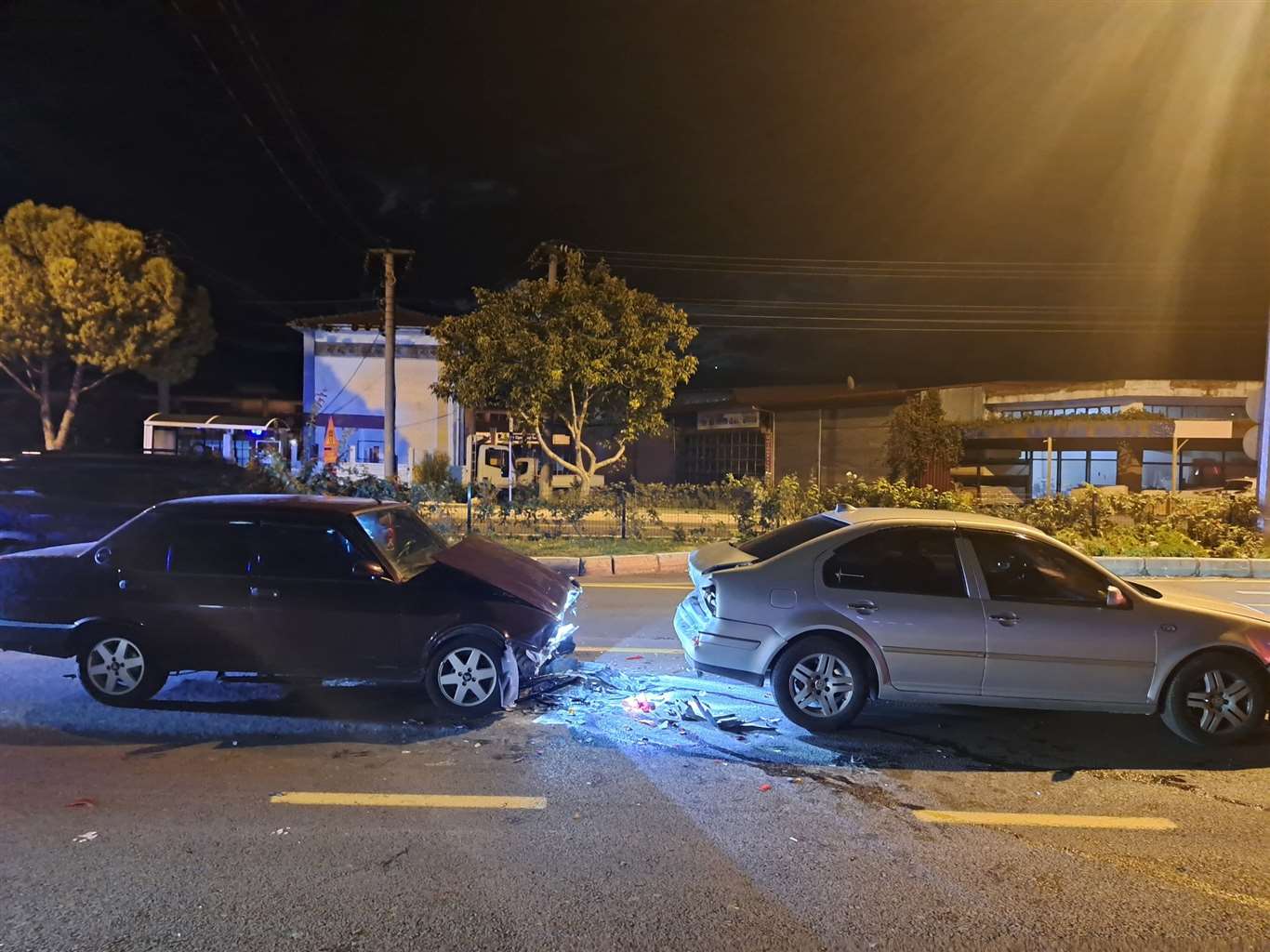 Menteşe'de zincirleme kaza: 1 kişi hafif yaralandı haberi